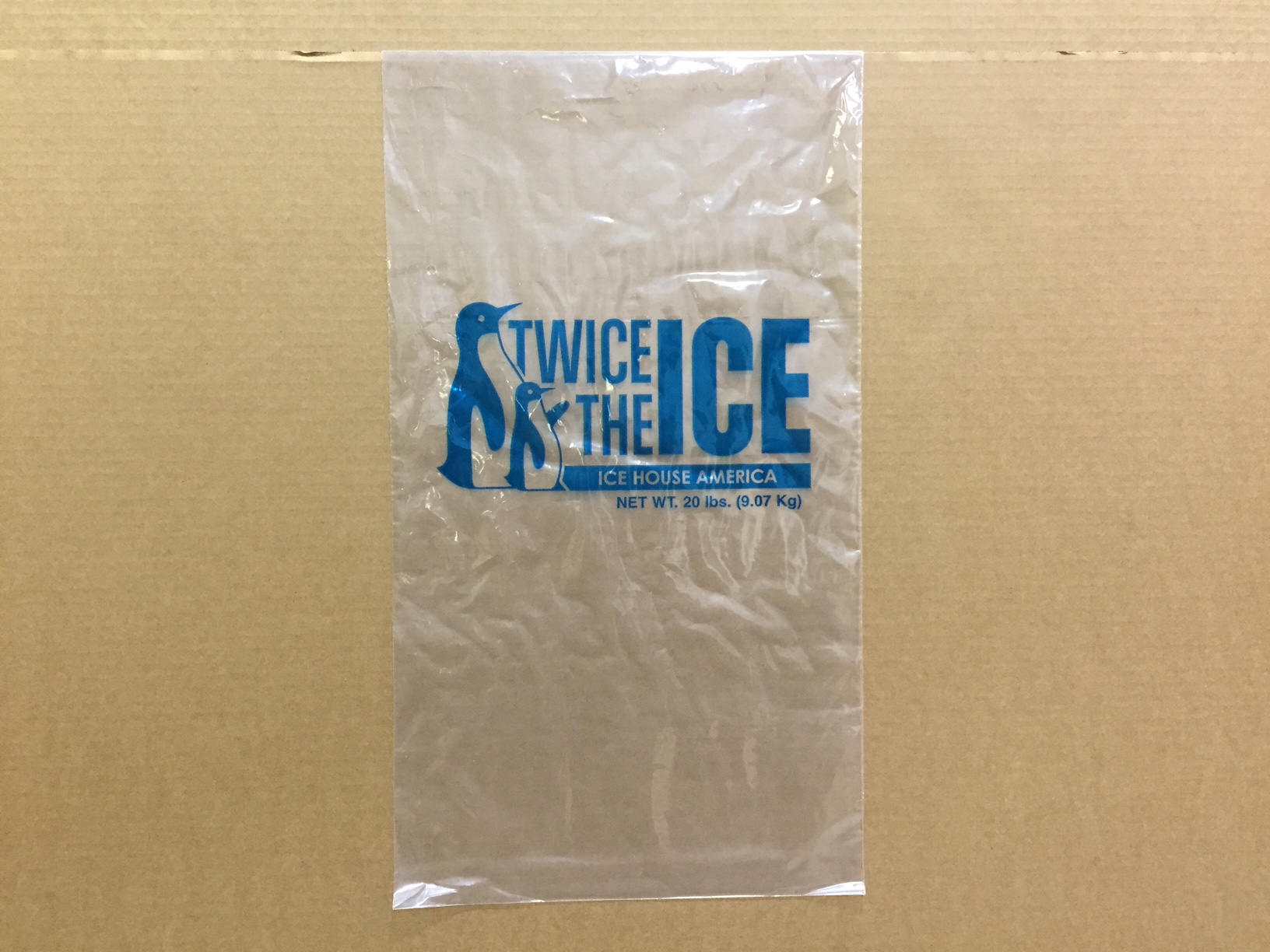 20lb Generic Bag w/ Twice The Ice Logo 